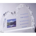 Lucite Ice Effect Award (6"x4"x1 1/4")